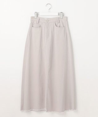 自由区 【XSサイズ～/洗える】USUKARU DENIM スカート ベージュ系