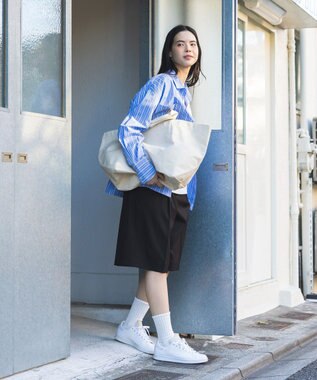 CRAFT STANDARD BOUTIQUE オーバーサイズシャツ Stripe Blue