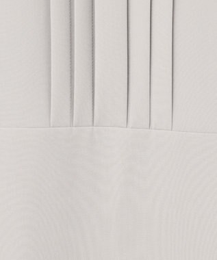 自由区 【セットアップ対応・洗える】トリアセダブルクロス ワンピース ライトグレー系