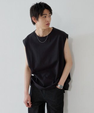 WEGO コットンクルーネックT（NS） ブラック