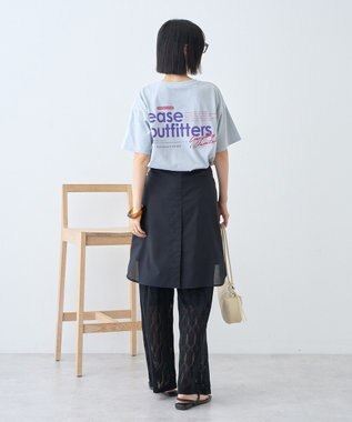 AMERICAN HOLIC 刺繍&フォトプリントTシャツ Light Gray