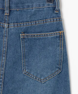 WEGO デニムミドルスカート デニム中濃色