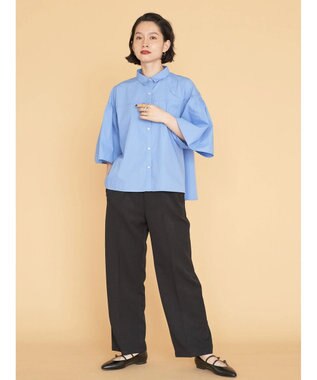 AMERICAN HOLIC ウエストイージーストレートパンツ Black