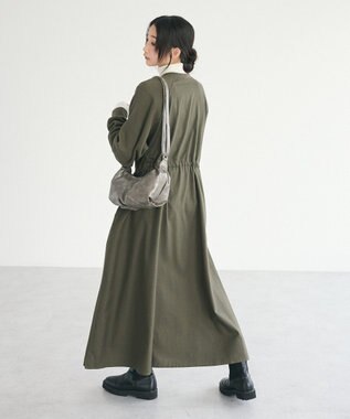 CRAFT STANDARD BOUTIQUE ワッフルスリーブワンピース Khaki