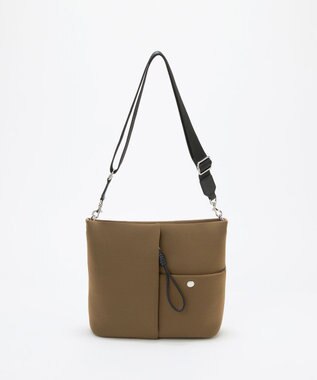 TOPKAPI 【Breath TOPKAPI】SORT ソート ネオプレン ショルダーバッグ カーキブラウン