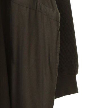 CRAFT STANDARD BOUTIQUE ワッフルスリーブワンピース Charcoal Gray