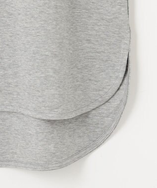 ANY 【汗ジミ防止加工】シルケットスムースノースリーブプルオーバー トップグレー