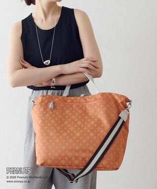 russet 《PEANUTS×russet》リバーシブルビッグトートバッグ(CE-1756) Indigo