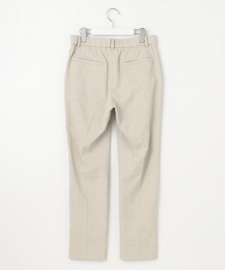 自由区 L 【接触冷感・UVカット・吸水速乾・洗える】シェルタリングテーパード パンツ ベージュ