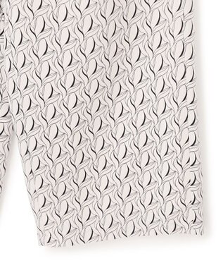 UNFILO プリントイージーパンツ エクリュ