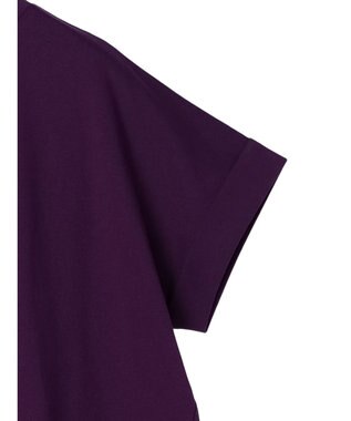 Green Parks 汗染み防止プチハイネックプルオーバー Purple