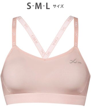CW-X 【WOMEN】 スポーツブラ スタイルフリー ソフトな着用感 吸汗速乾（本体） HTY110 /ワコール サーモンピンク