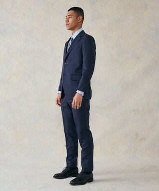 J.PRESS MEN 【ESSENTIAL CLOTHING】シンセリティストライプ スーツ ネイビー系1