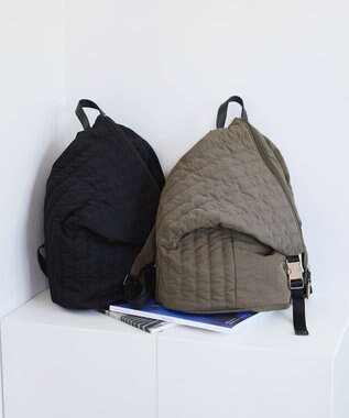 TOPKAPI 【TREASURE TOPKAPI】ナイロン キルティング アシンメトリー リュック