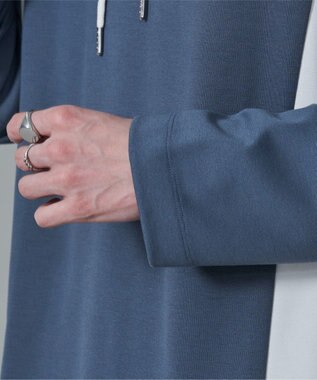 WEGO ドルマンポンチフードT（LS） ブルー