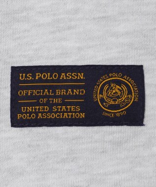 WEGO 【ユニセックス着用ITEM/MLサイズ展開】別注USPOLO　ヘビーウェイトポロT アッシュグレー