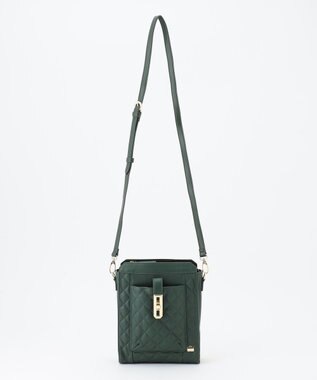 LA BAGAGERIE シープキルトWストラップスクエアショルダー