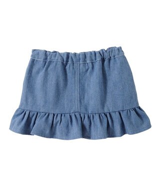 MIKI HOUSE HOT BISCUITS 【80-90cm】キャビットちゃん デニムスカート インディゴブルー