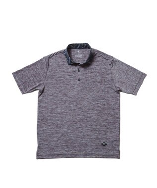 JOSEPH ABBOUD MOUNTAIN 【UNISEX】クールスキンガードポロシャツ ライトグレー系