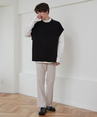 WEGO イージーケア　フレアスラックス ホワイトアイボリー