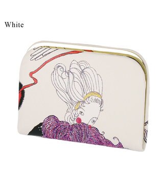 tsumori chisato CARRY 女優プリント ホワイト