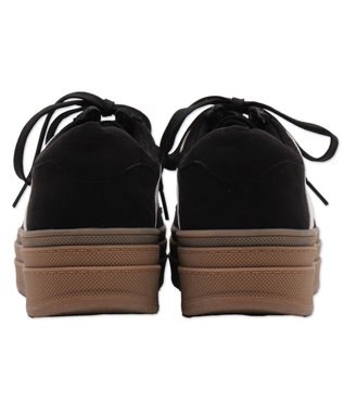 WEGO ローテクダブルラインスニーカー ブラック