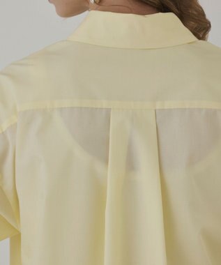 GRACE CONTINENTAL オーバーシャツ イエロー