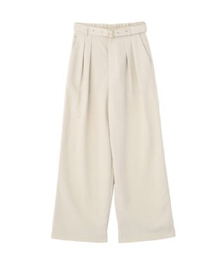 earth music&ecology 【予約】アソートツータックベルトパンツ
