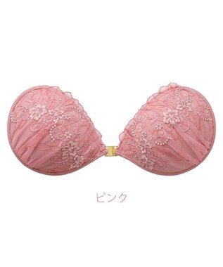 BRADELIS New York 【NuBra / ナチュラルタイプ】ヌーブラ・エアーライト フィリア ピンク