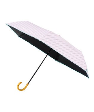 MOONBAT アデリアレトロ×estaa 晴雨兼用日傘 折りたたみ傘 さくら草 UV 一級遮光 ペールピンク