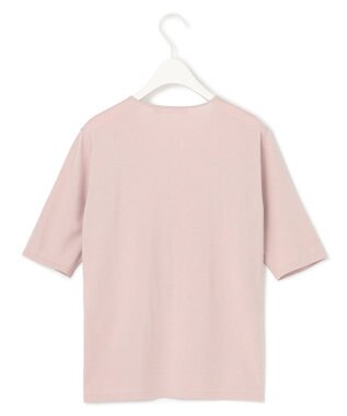 ICB 【WEB限定カラーあり・接触冷感・UVケア・洗える】 シンセティックハイゲージ 半袖ニット ピンク系［WEB限定］