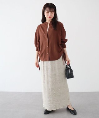 Green Parks ・ＡＮＤＳＥＡＲＣＨサイドドロストバンドカラーシャ Brown