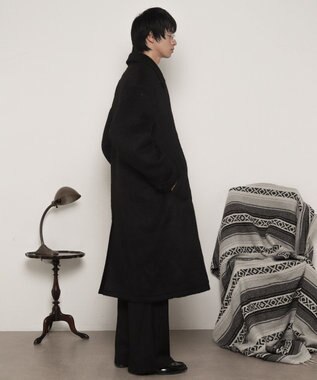 WEGO シャギーオーバーコート ブラック