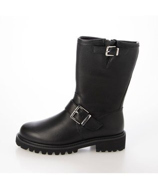 ing <ing>ソフトエンジニアブーツ ブラック