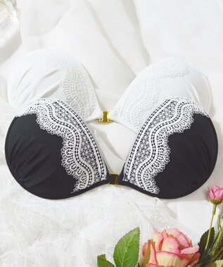 BRADELIS New York 【NuBra / ナチュラルタイプ】ヌーブラ・エアーライト ヘレナ  蒸れにくい バックレス コレクション デザインヌーブラ 正規品 ブラック