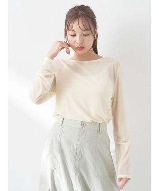 earth music&ecology シアーカットプルオーバー Yellow