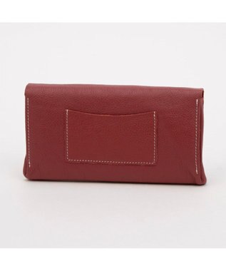 UNBILLION アトランタ ATLANTA / 牛革かぶせ長財布 レッド