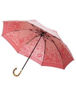 槇田商店 Kirie バラ フレンチレッド 折りたたみ傘 赤