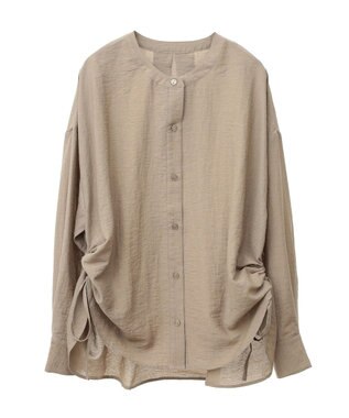 Green Parks ・ＡＮＤＳＥＡＲＣＨサイドドロストバンドカラーシャ Dark Beige