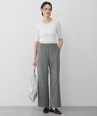 ICB 【2WAY】ドロストトートショルダー シルバー