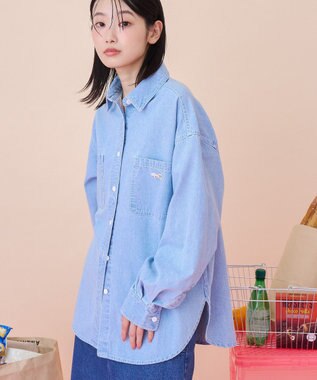 AMERICAN HOLIC 【PENNEY'S】ワークシャツ Light Indigo