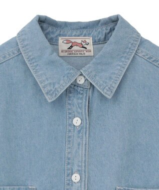 AMERICAN HOLIC 【PENNEY'S】ワークシャツ Light Indigo