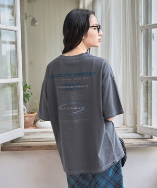 WEGO 【新色追加/ユニセックス着用アイテム/手洗い可/SMLサイズ展開】ピグメントグラフィックT（S） 柄22