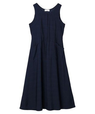 Green Parks ■ＥＳＣＡＲ　キリカエノースリーブワンピース Navy