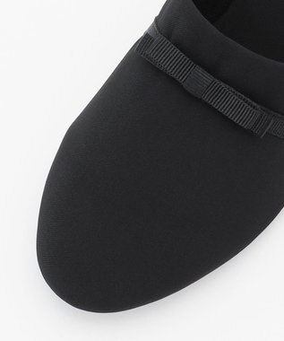 ANY SIS 【WEB・一部店舗限定】リボンヒール スリッパ ブラック