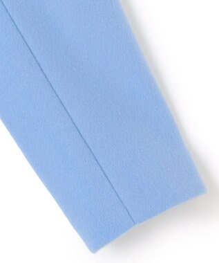 BEIGE， 【S-size】PASSY / ノーカラーロングコート Sax