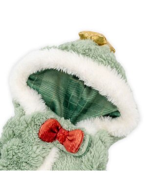 PET PARADISE ペットパラダイス ツリーポンチョ 2025 小型犬 グリーン