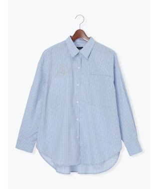 Te chichi ポイント刺繍シャツ チェック