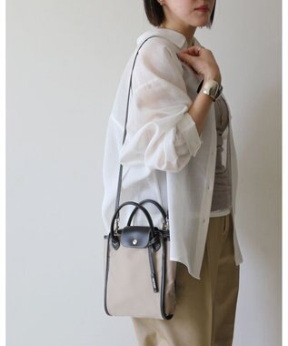 MORROW by thank 新色追加！【軽量】NYC BAG ミニショルダーバッグ ベージュXブラック