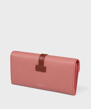 Paul Smith ベルトストラップ 長財布 ピンク